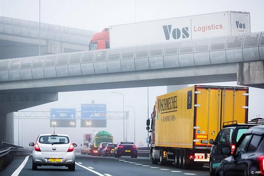 Minste vracht in Nederlandse vrachtauto's sinds 2015