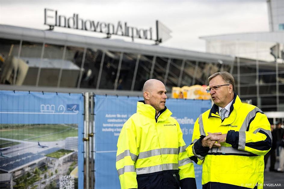 Bouwbedrijf Heijmans gestart met uitbreiding terminal Eindhoven Airport