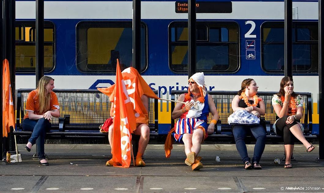 NS: meer treinreizigers naar Duitsland rond wedstrijden Oranje