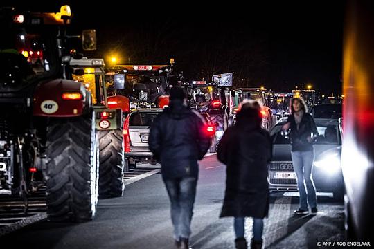 Boerenprotesten: automobilisten gewond door ongevallen