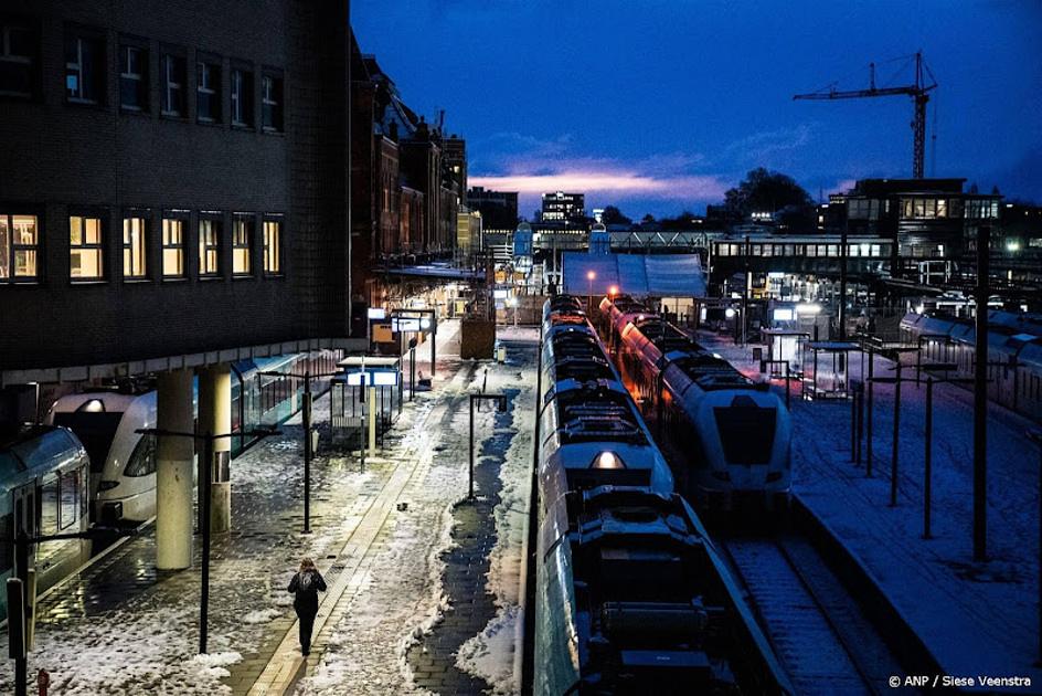 Maandag toch treinen tussen Assen en Groningen Europapark