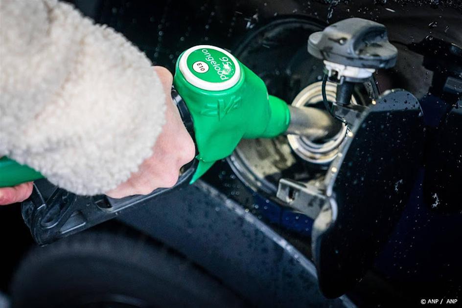 Hogere benzineprijs dan eind vorig jaar