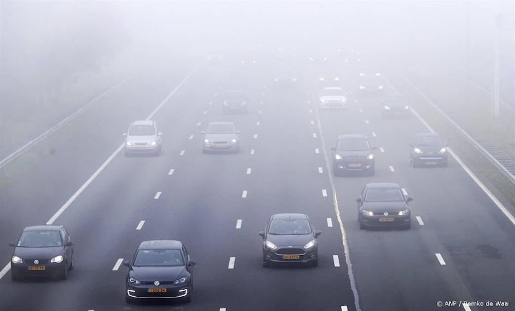 Code geel in delen Nederland om dichte mist