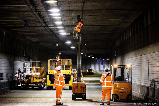 Twee tunnels A73 bij Roermond opnieuw dicht voor onderhoud