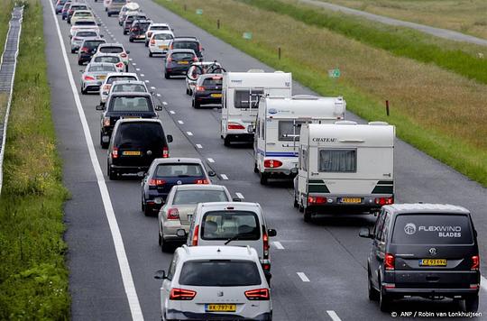 Start zomervakantie leidt volgens ANWB komend weekend tot verkeersdrukte