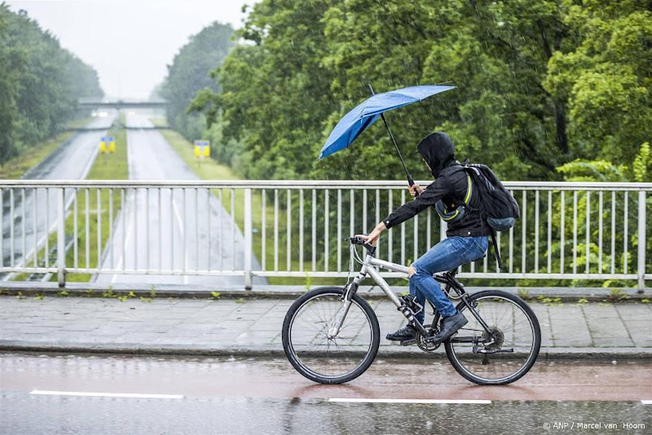 Code geel voor Zuid-Limburg: vandaag veel regen verwacht