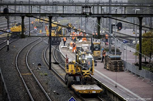 Nog hele middag hinder op spoor tussen Den Haag en Rotterdam