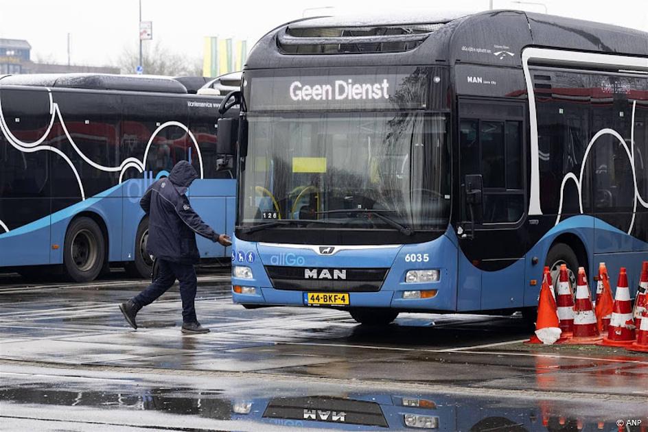 Ov-stakingen week voor Prinsjesdag