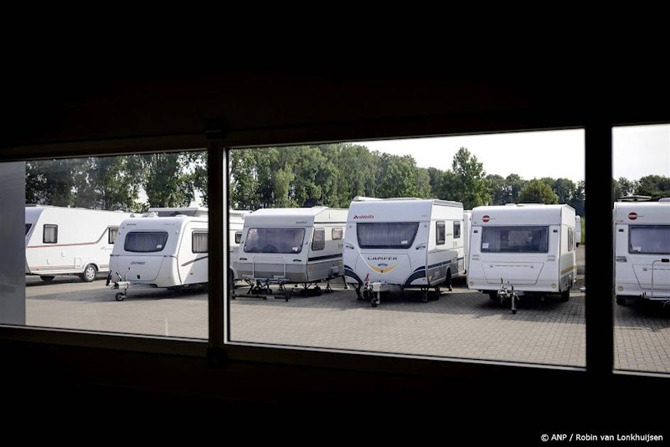 Meer campers en caravans verkocht in juli