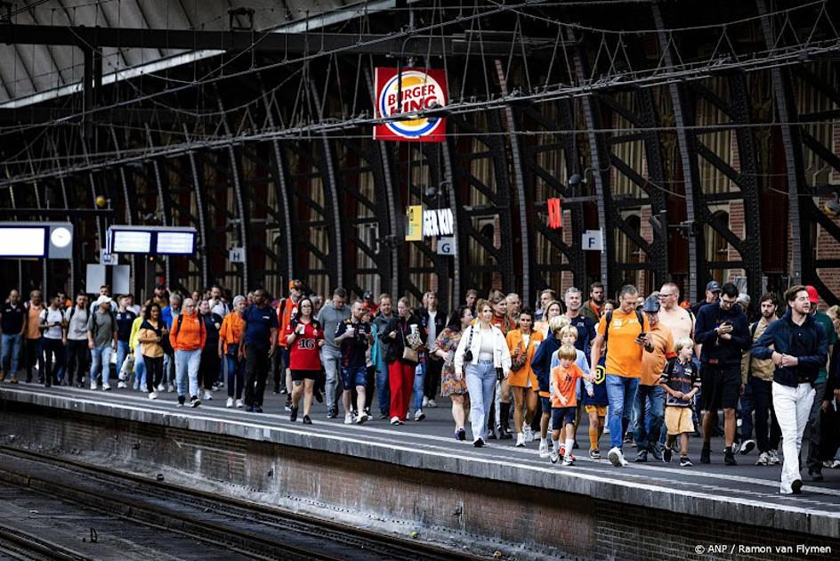 NS meldt recordaantal reizigers naar F1 in Zandvoort