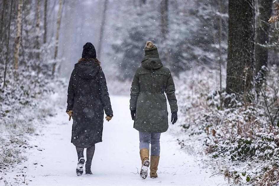 Sneeuw en gladheid: in bijna heel Nederland code geel