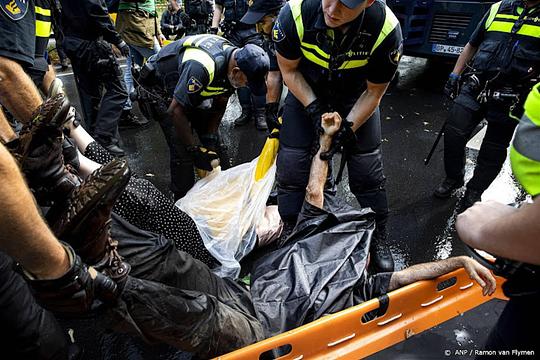 A12-demonstraties: bijna twintig klachten over politieoptreden