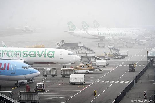 Ook op luchthaven Rotterdam vluchten geannuleerd vanwege mist