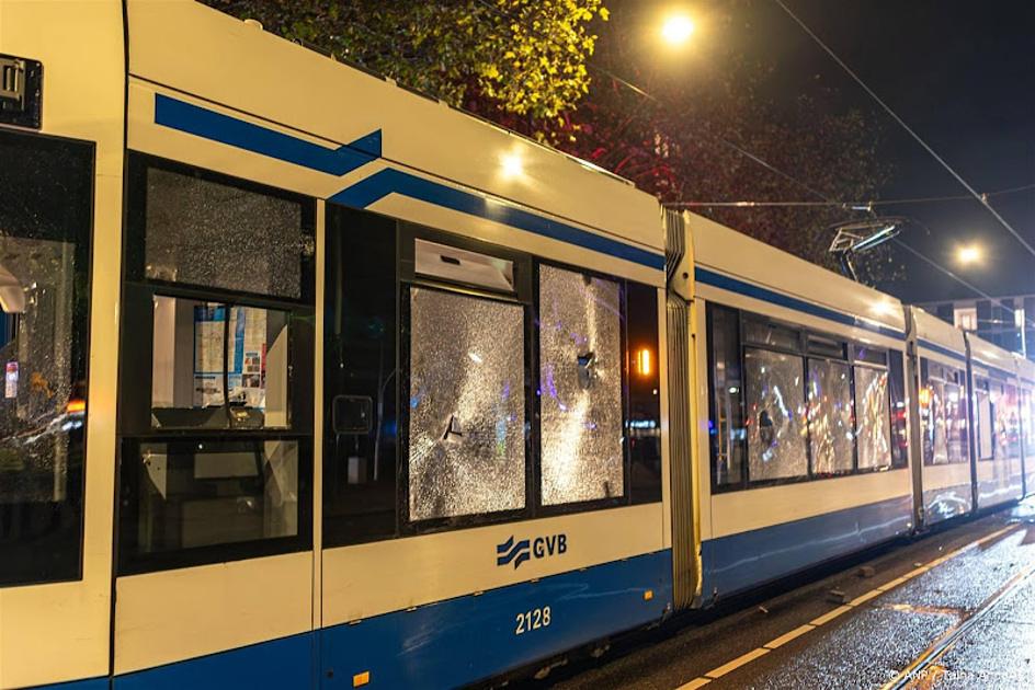 GVB: materiële schade aan tram Plein 40-45 lijkt beperkt