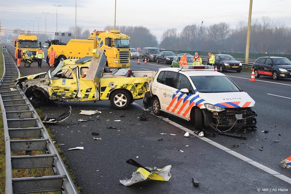 In 2024 meer ongelukken met weginspecteurs van Rijkswaterstaat