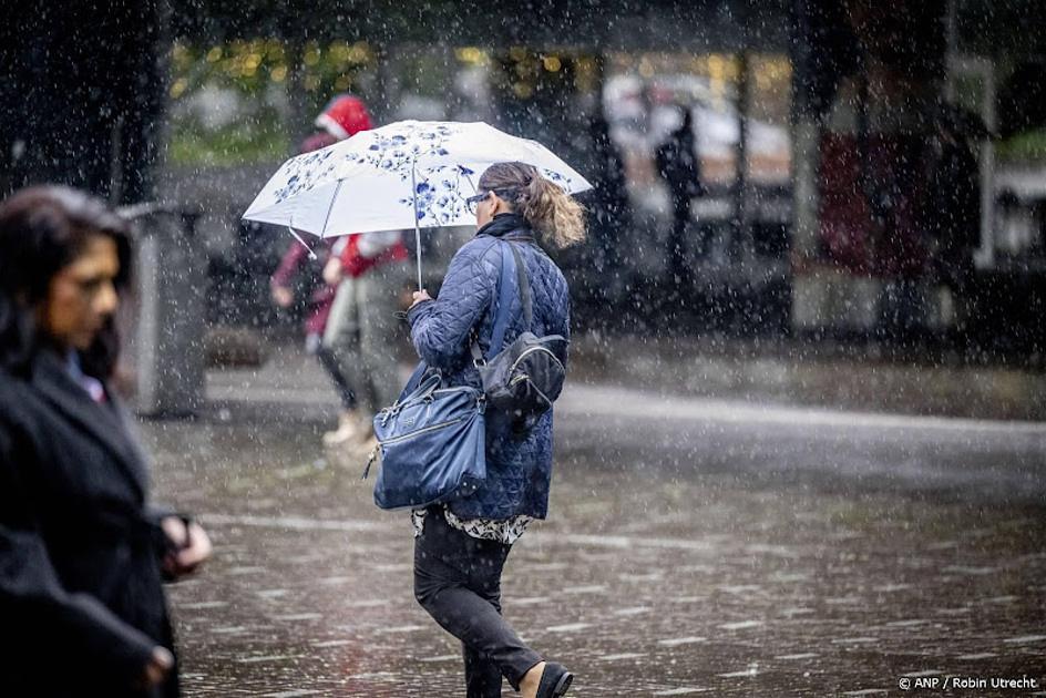 Code geel in deel van het land: regen, hagel en windstoten