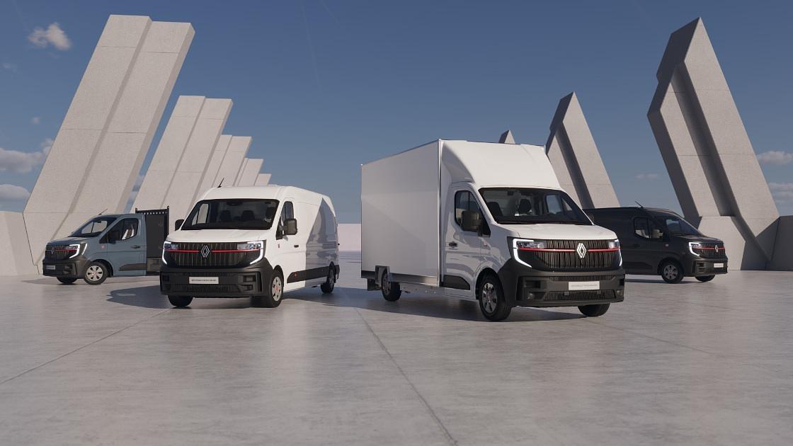 Renault Trucks kondigt nieuwe generatie bedrijfsvoertuigen aan: Renault Truks Master Red EDITION