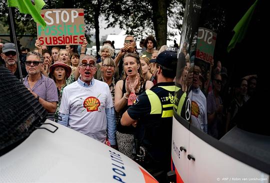 Politie beëindigt blokkade A12 Extinction Rebellion