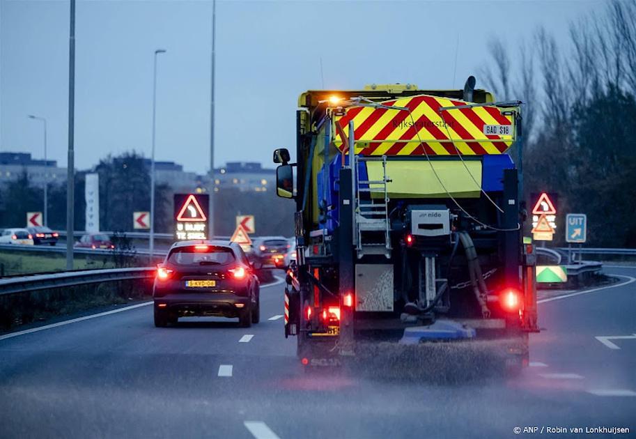 Code geel vanwege gladheid voorbij