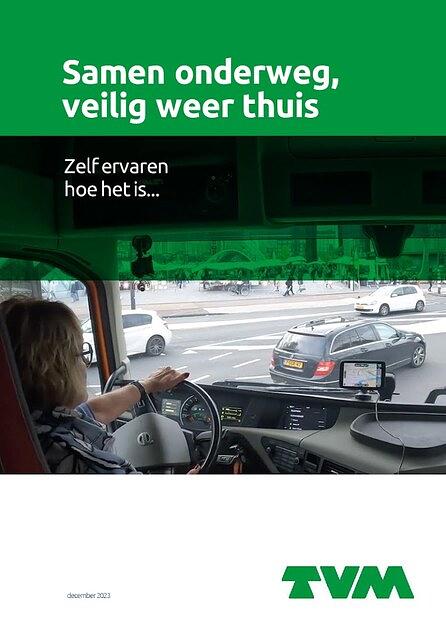 Experiment TVM met Hélène Hendriks levert meer begrip op voor vrachtwagenchauffeurs